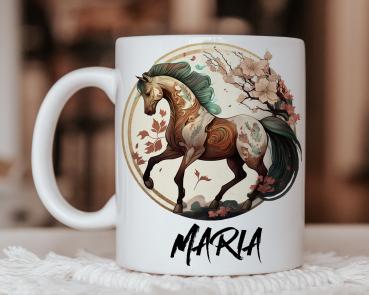Coffee mug chinese zodiac Horse